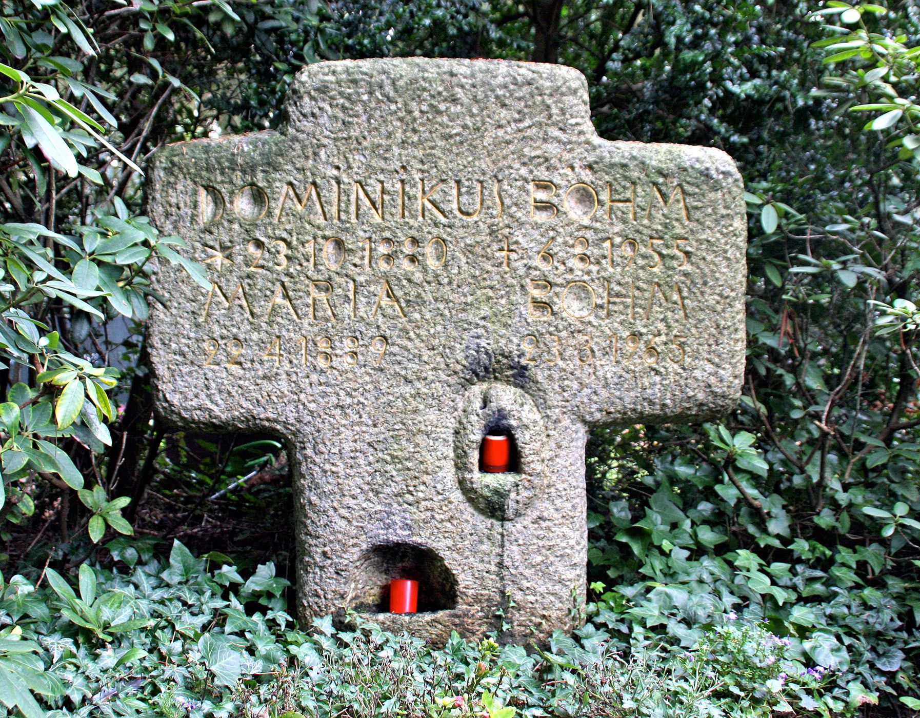 Grabstätte von Dominikus Böhm auf Südfriedhof Köln